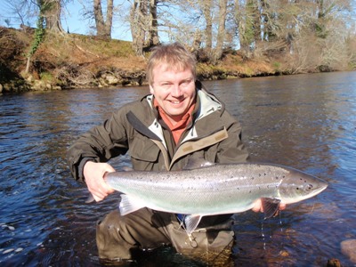 15lb Spring salmon Roan pool Altyre Estate River Findhorn