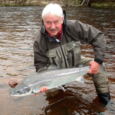 Cracking fresh salmon from Palamore pool on Altyre Estate, River Findhorn