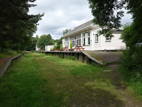 Speyside Way at Tamdhu railway station
