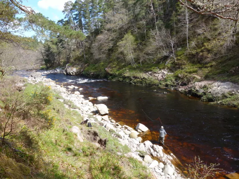 Lang Tail pool on Leverattich, Glenferness Estate