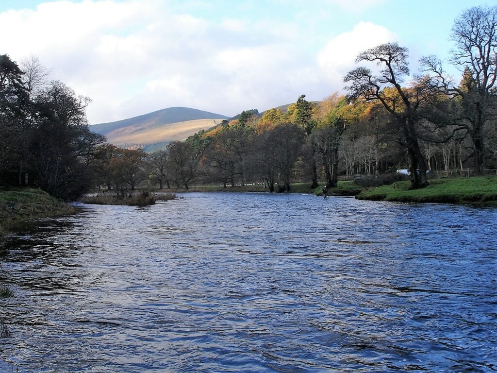 The Birkie Pool on the Scrogbank beat of the River Tweed.