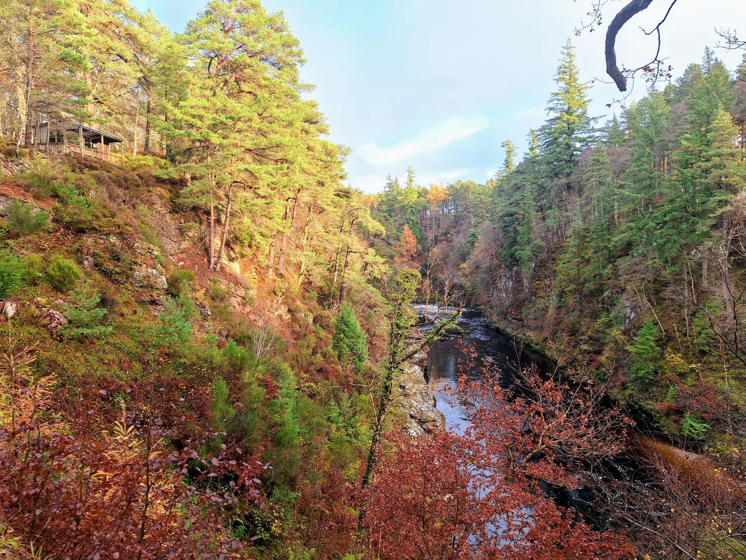 Craigie Pool on the Upper Home Beat, Darnaway, River Findhorn in Autumn